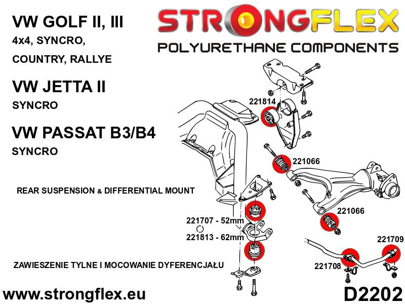 Feuille arrière Mount Bush 52mm Sport
