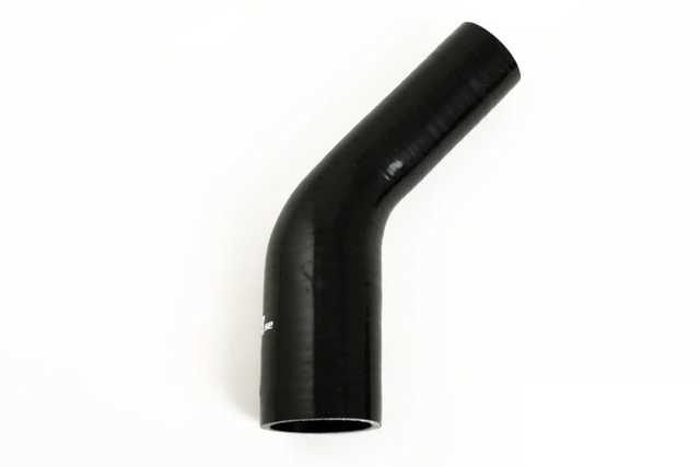 Tuyau de silicone noir 45 degrés 1,5 - 2 '' (38-51mm)