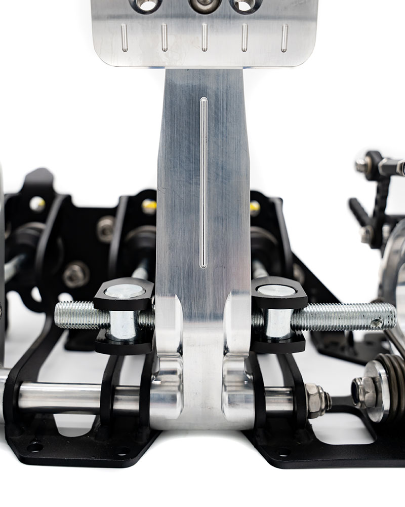 OBP Racing Series Pedal box Silver