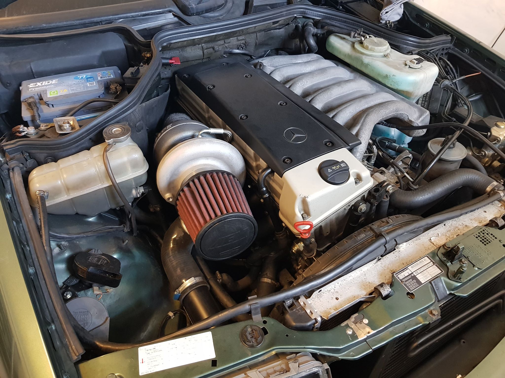 CMR Collecteur d'échappement Mercedes OM605 - w124/w202 Acier doux