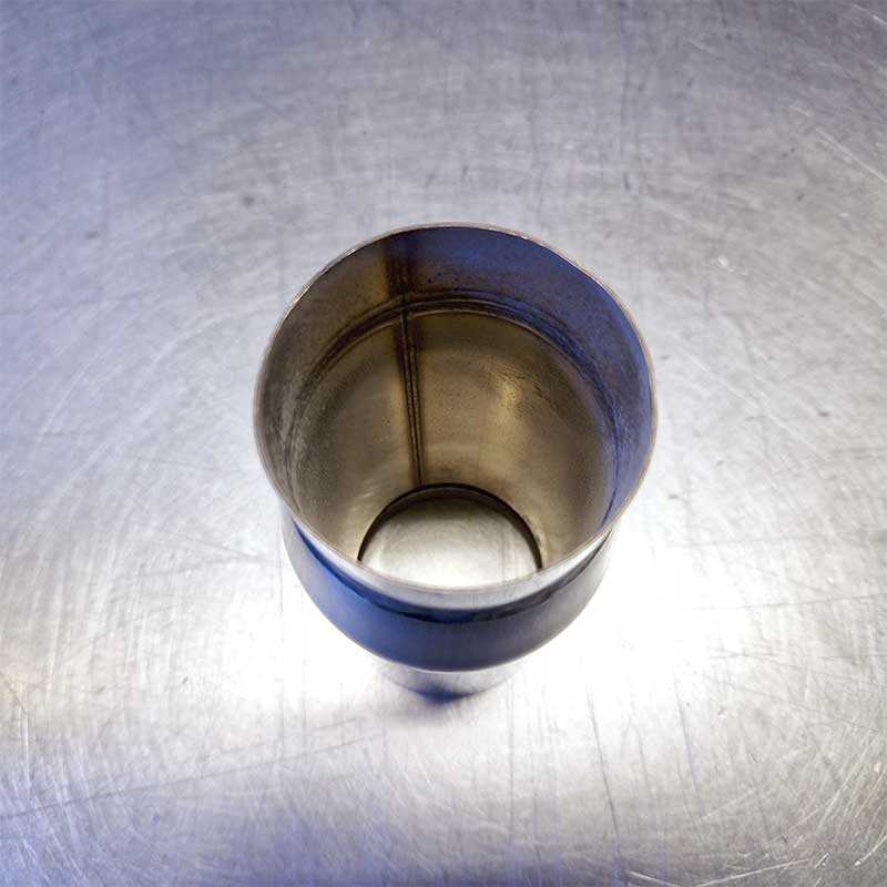 2,5" avec pipe de queue droite de 3"
