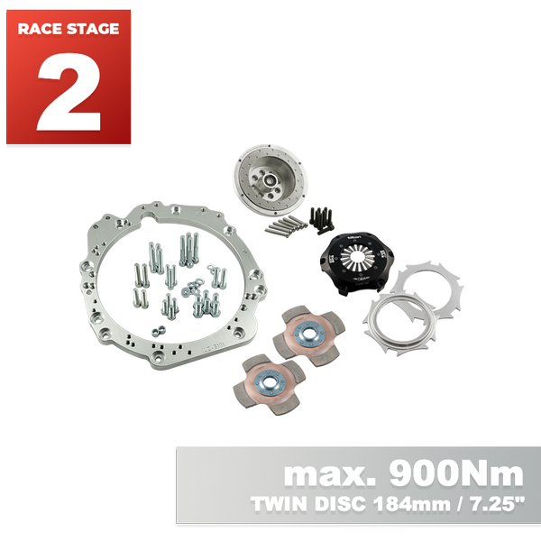 PMC RACE STAGE 2 Toyota UZ - BMW M57N HGD JGA - 184mm / 7.25" (S)