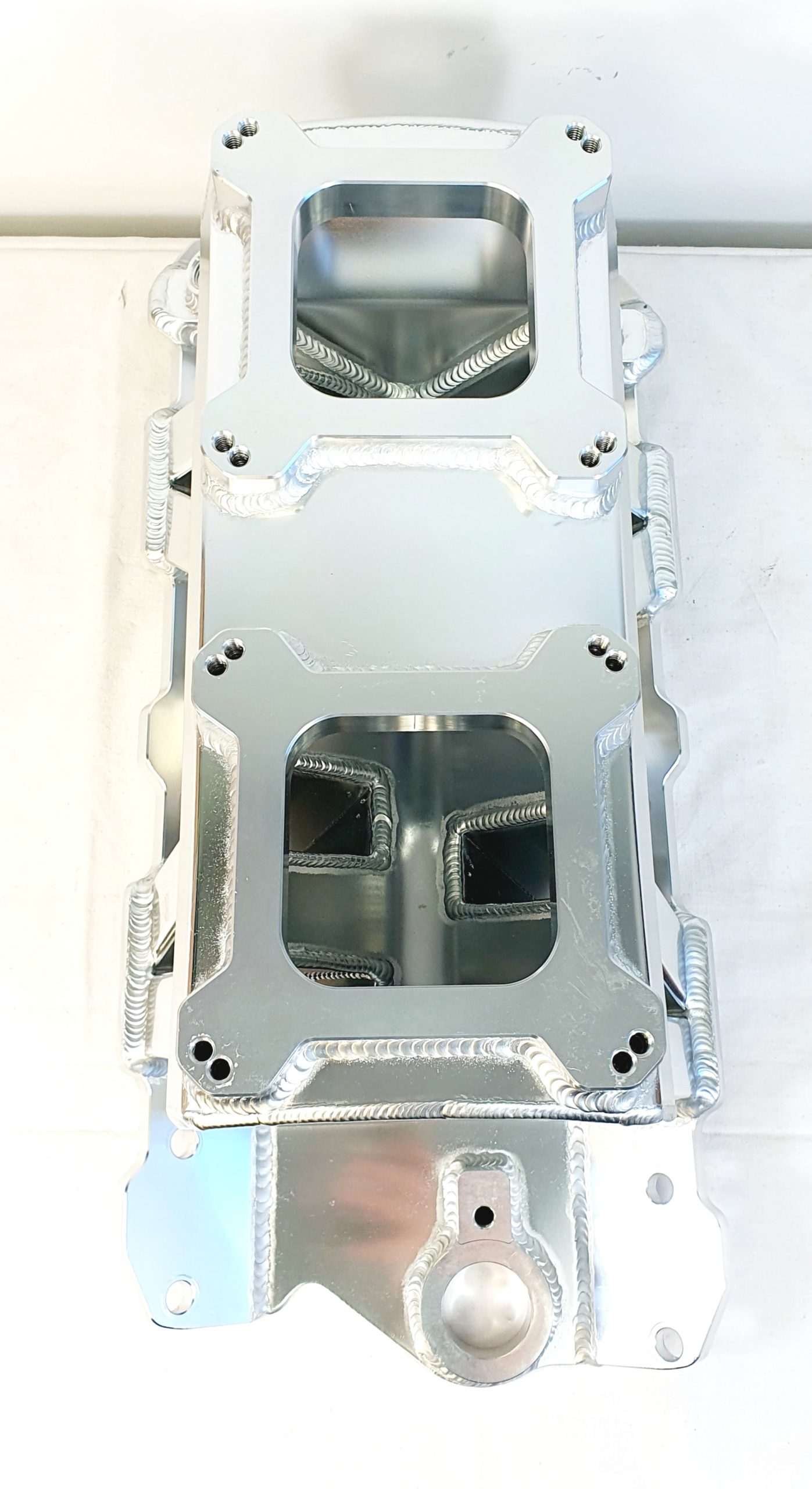 Collecteur d'admission Chevrolet Small Block (Carburateurs doubles)
