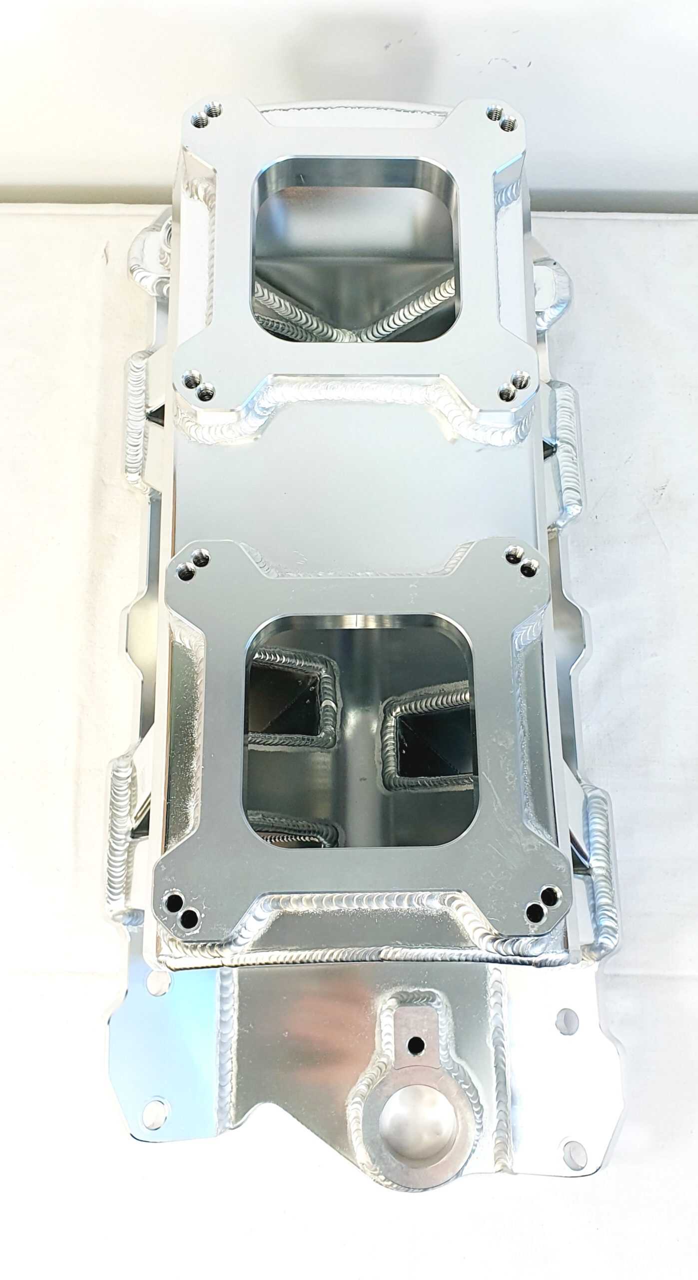 Collecteur d'admission Chevrolet Small Block (Carburateurs doubles)