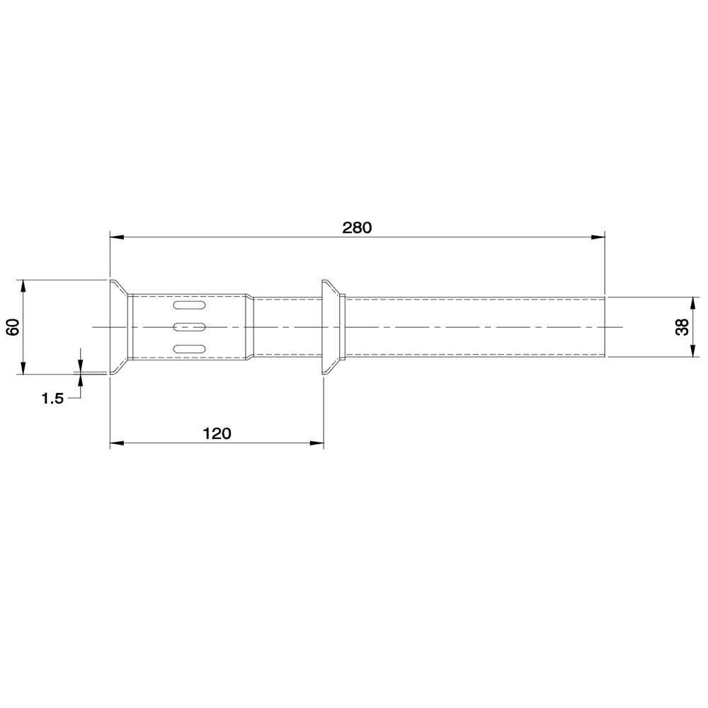 Decibel insert 2,5"