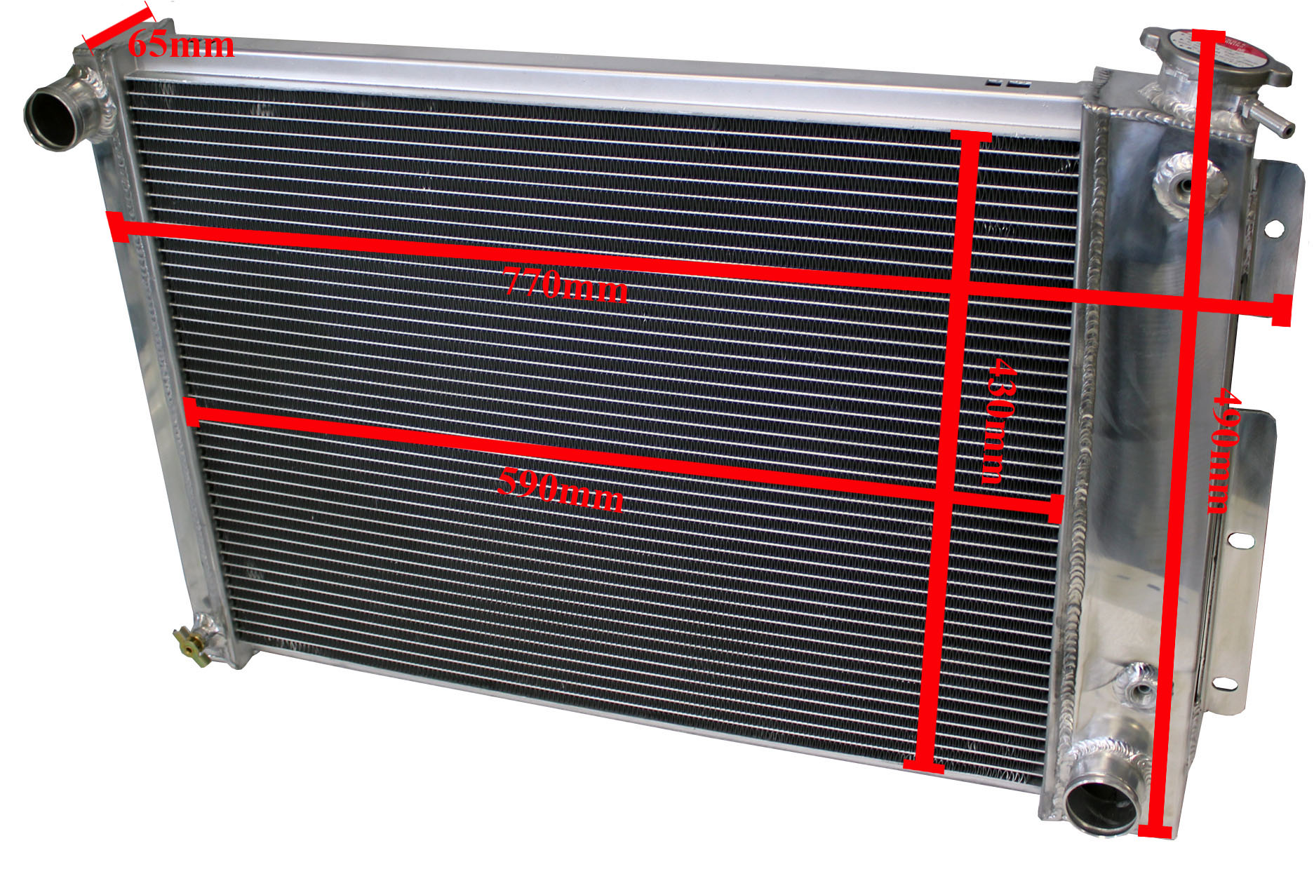 Radiateur Camaro, Firebird BB 67-69