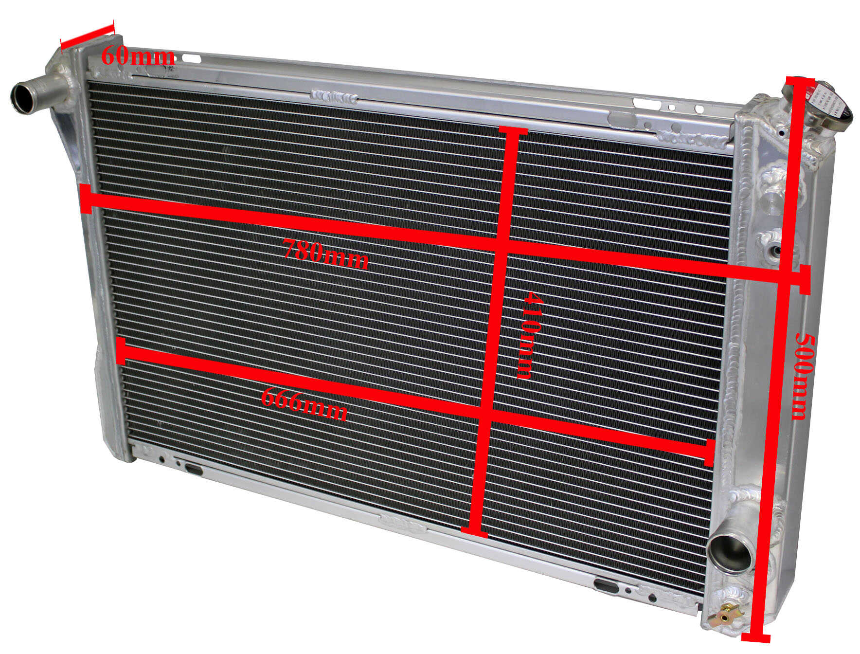 Radiateur Chevrolet Camaro, Pontiac Firebird 82-92