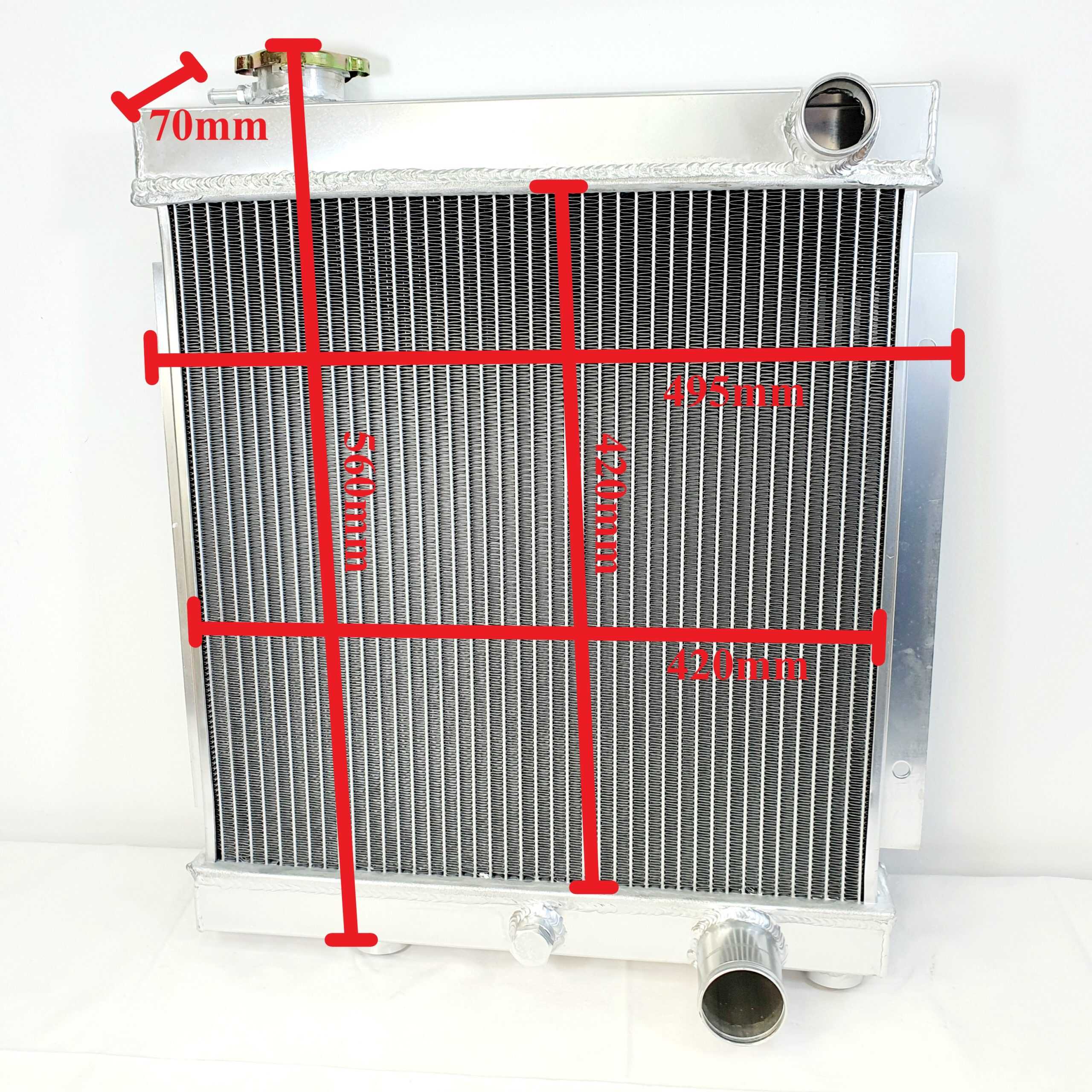 Radiateur Ford Mustang 64-66