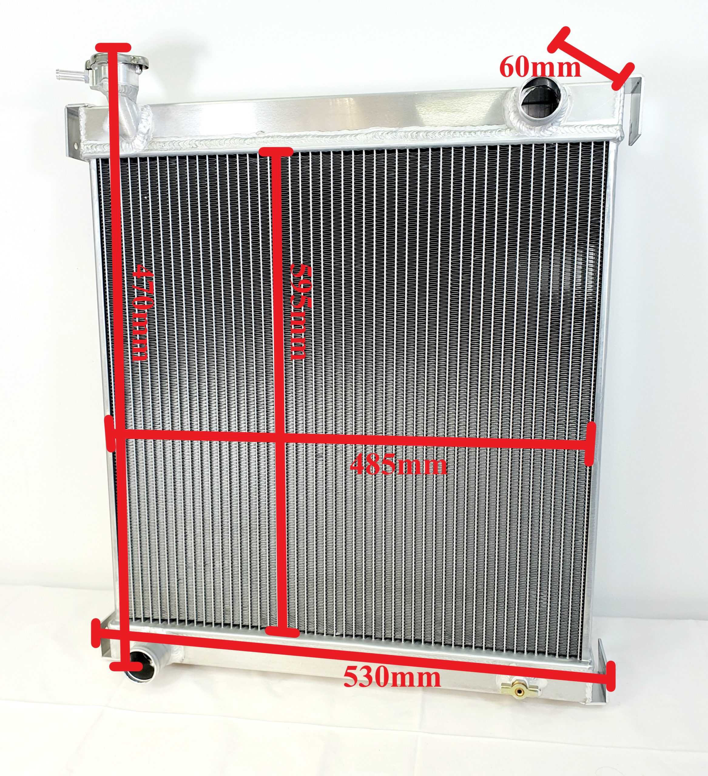 Radiateur Jeep Wrangler YJ, TJ 87-06