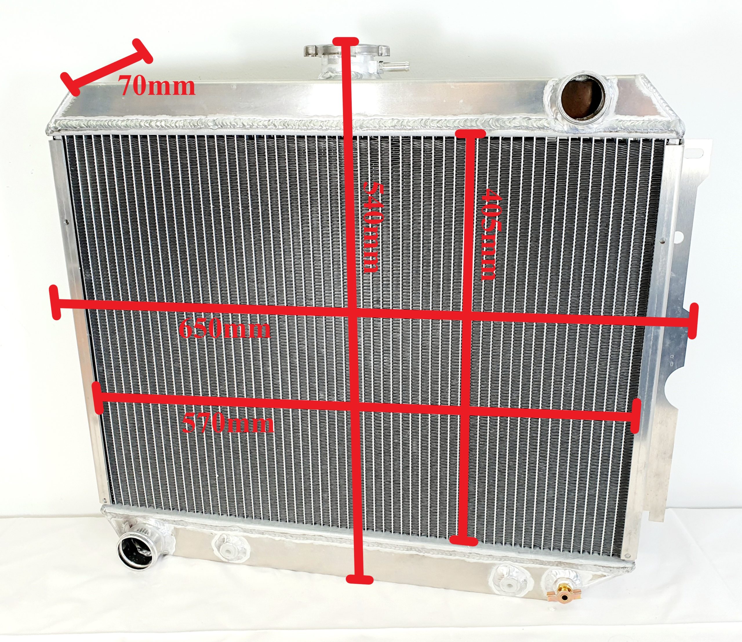 Radiateur Dodge, Plymouth 68-74