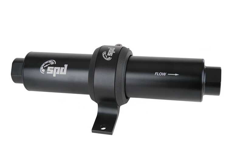 Filtre à carburant SPD V2 10 micron E85 noir