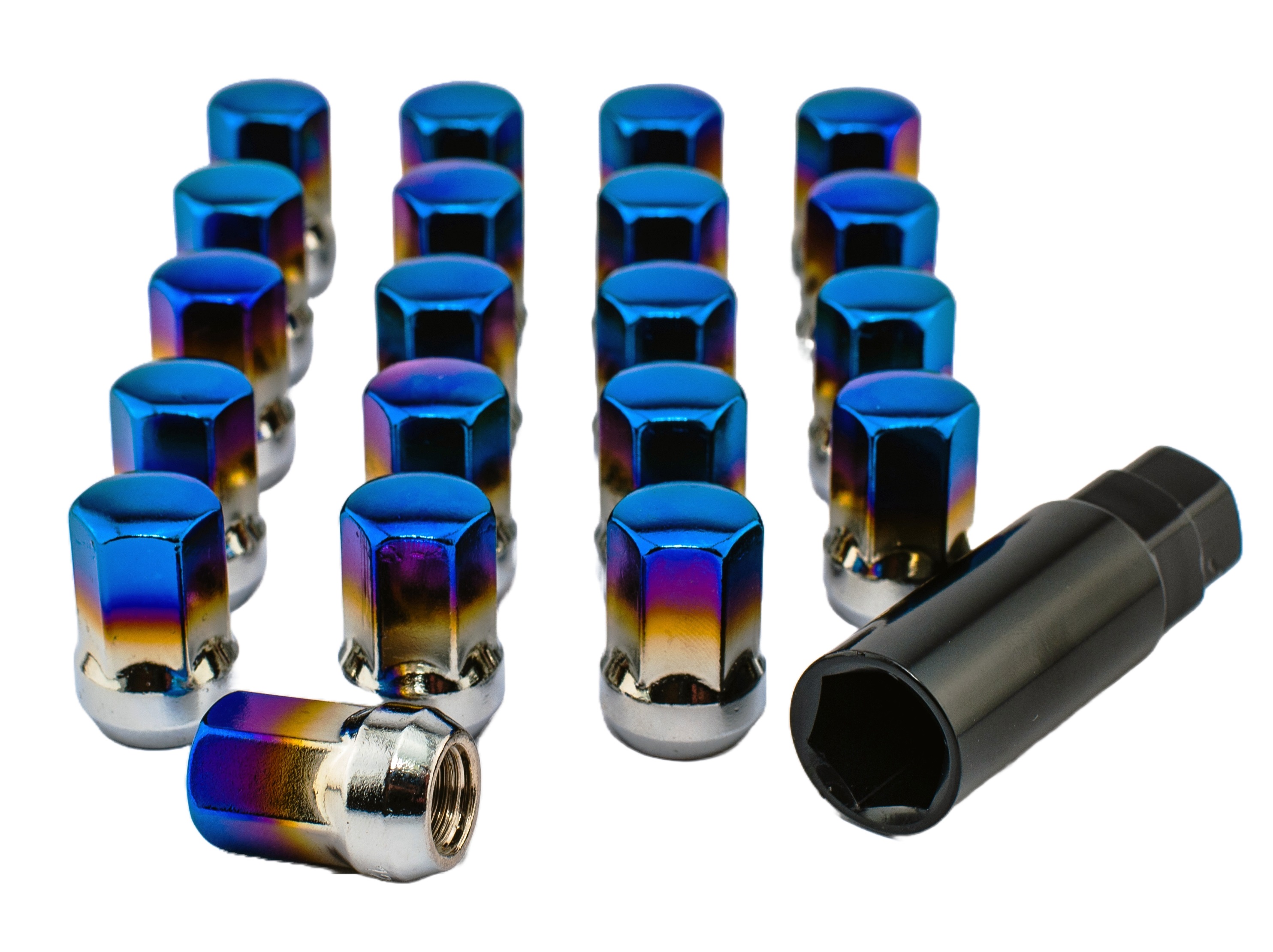 Ecrou de roue Chrome M12x1,5 (32mm)