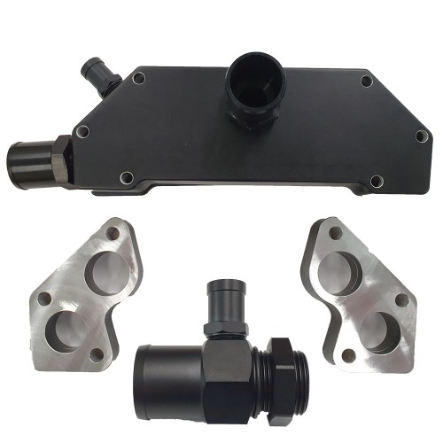 Davies Craig Adaptateur de suppression de pompe à eau GM LS3, LS6, SBC, LSX