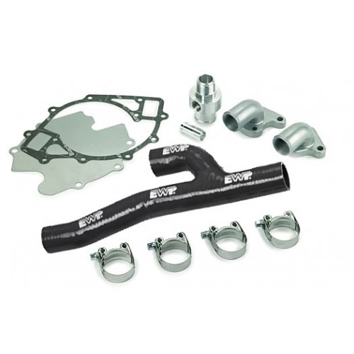 Davies Craig Adaptateur de suppression de pompe à eau Ford Big Block 429-460 (Tuyau noir)
