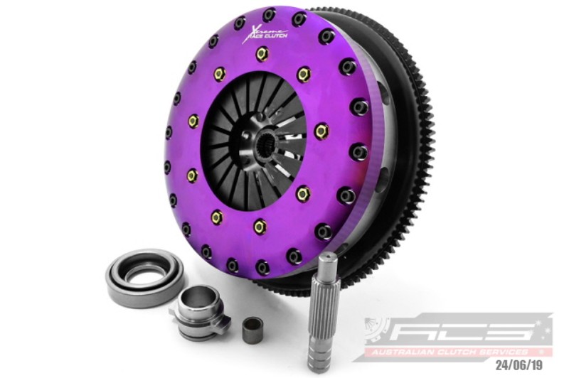 HOLDEN CALAIS sedan (VL) 3.0 EFi - 230mm Ressort hub Organique Disque double Kit d'embrayage Y compris volant d'inertie 1000Nm