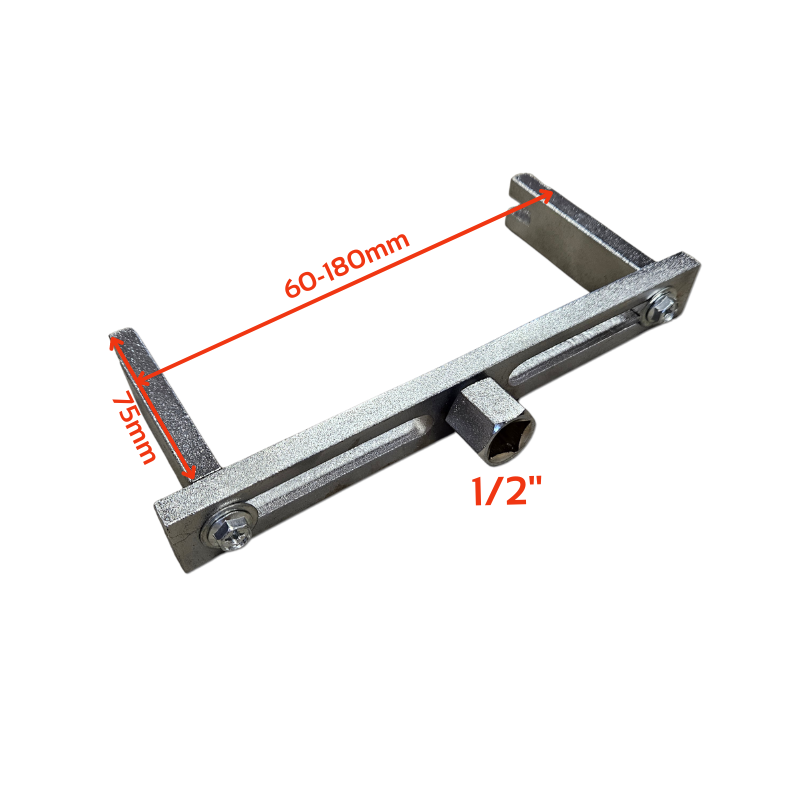Outil de dépose du couvercle du raccord de réservoir (60-180mm)