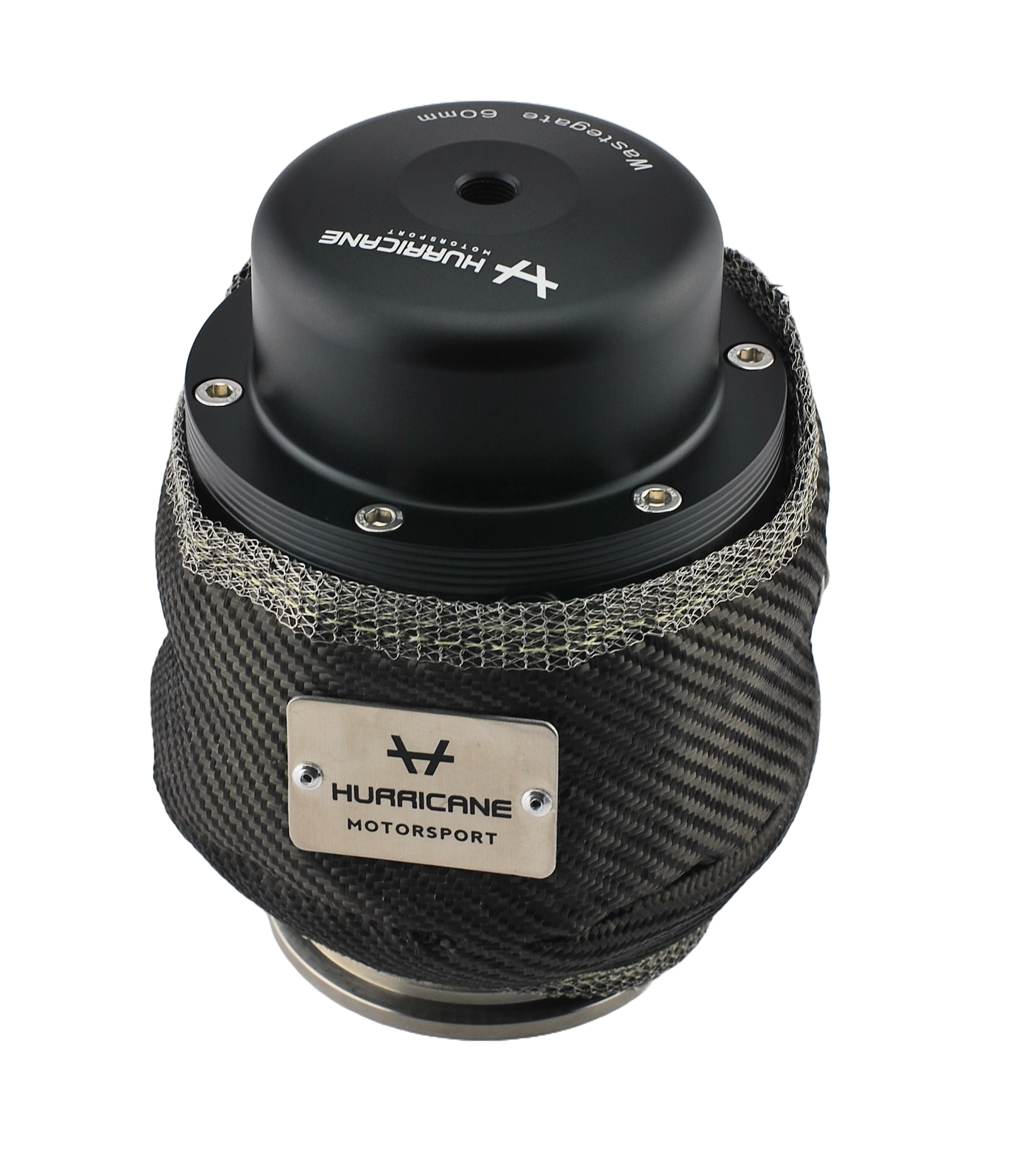 Hurricane Wastegate Couverture 38mm carbone