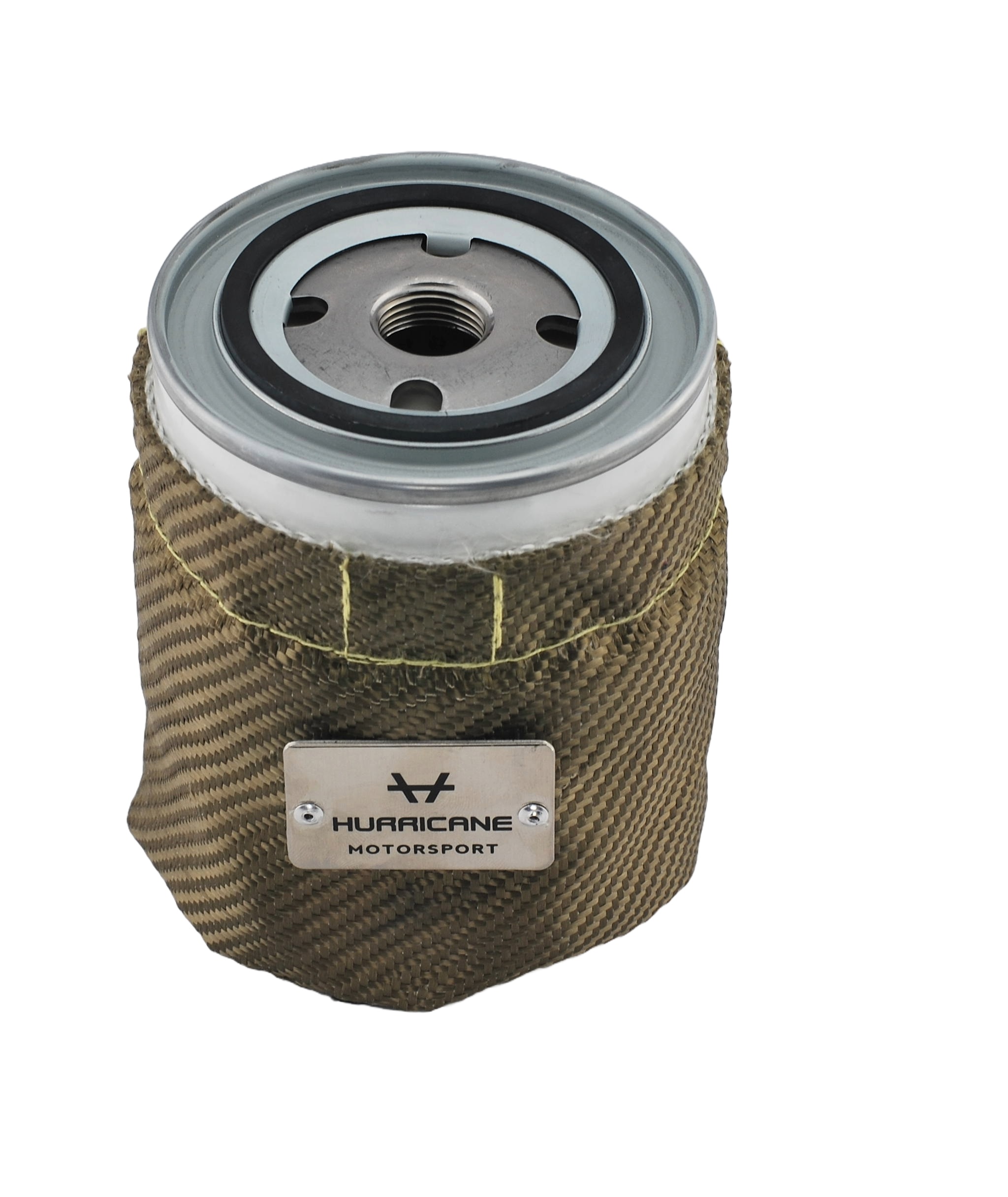 Protection thermique Hurricane pour filtre à huile 83mm x 98mm - Titanium