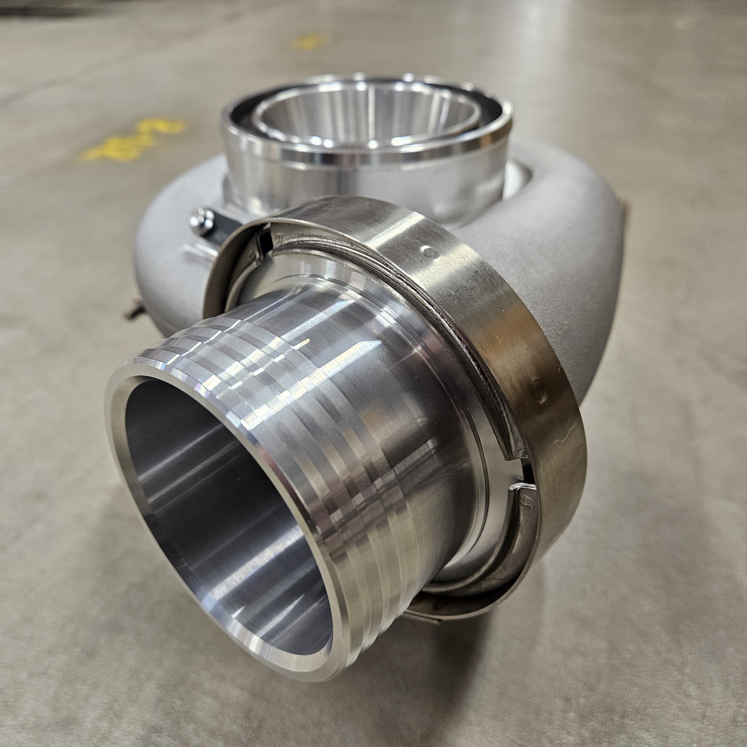 Garrett / Hurricane 3,5" Adaptateur de tuyau de turbo Turbo Compressor