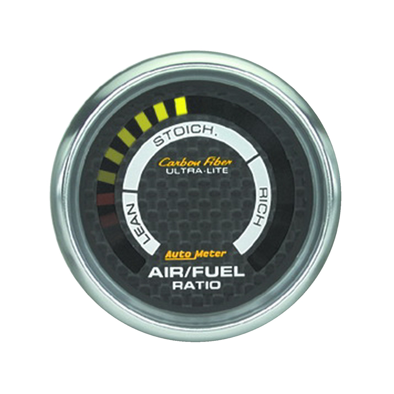 2-1/16" Narrowband Air/Fuel Ratio, Lean-Rich, Carbon Fiber