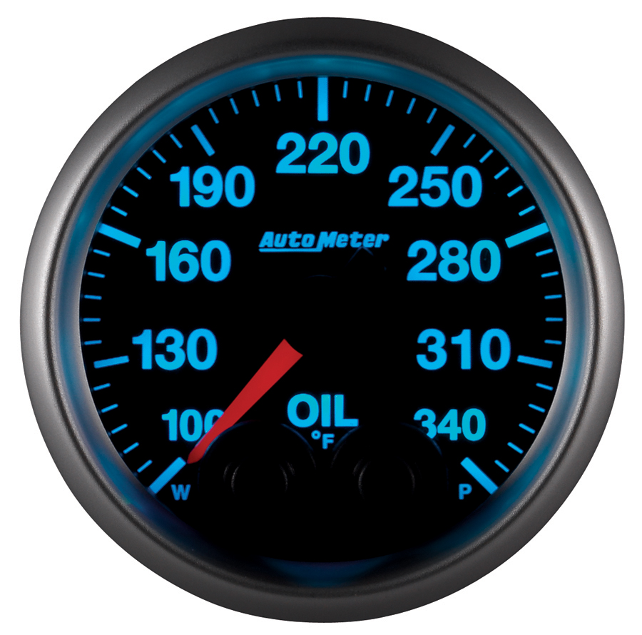 2-1/16" Oil Temperature, 100-340 °F, Elite