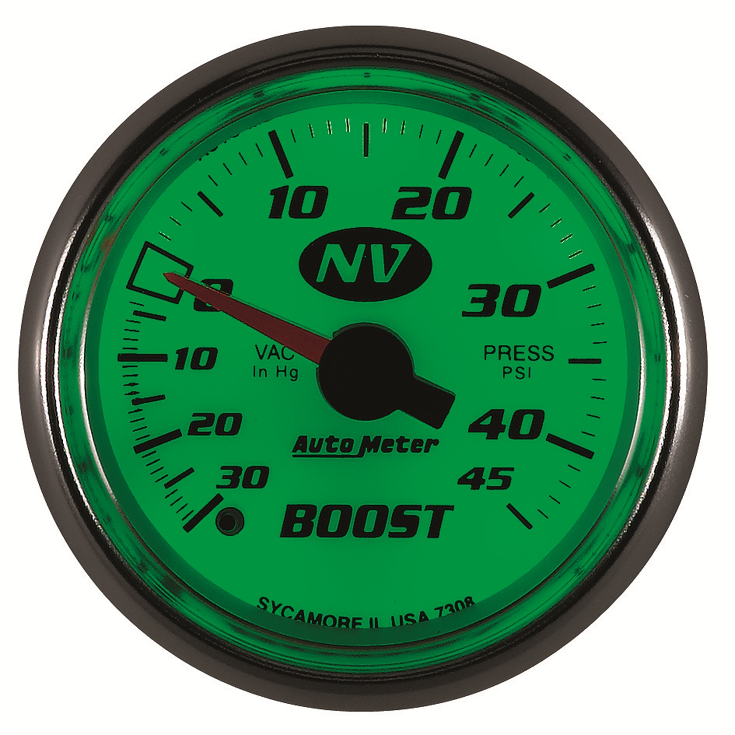 2-1/16" Boost/Vacuum, 30 In Hg/45 Psi, Nv