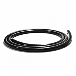 Tuyau d'aspirateur 6,3mm noir