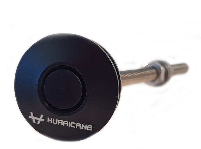 Hurricane - clips push-clips 31,5 mm noir