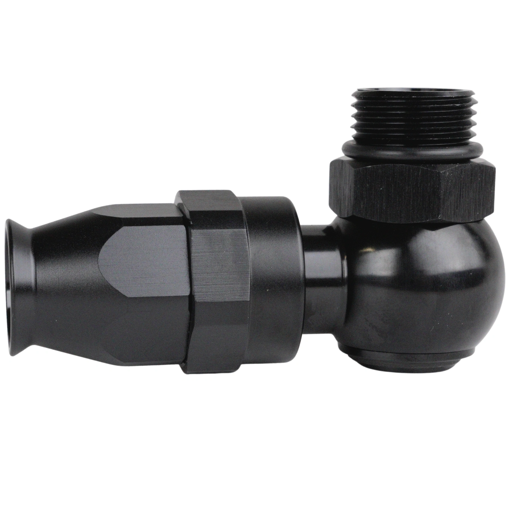 M10X1 - Banjo AN4 Banjo Coude courte à 90 ° - Tuyau de flexible PTFE