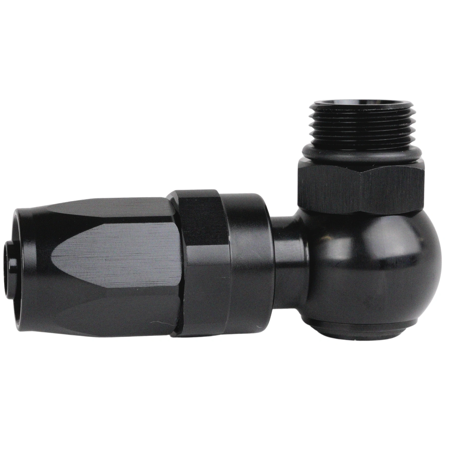 Coude courte à 90 ° AN10 Banjo - Turn