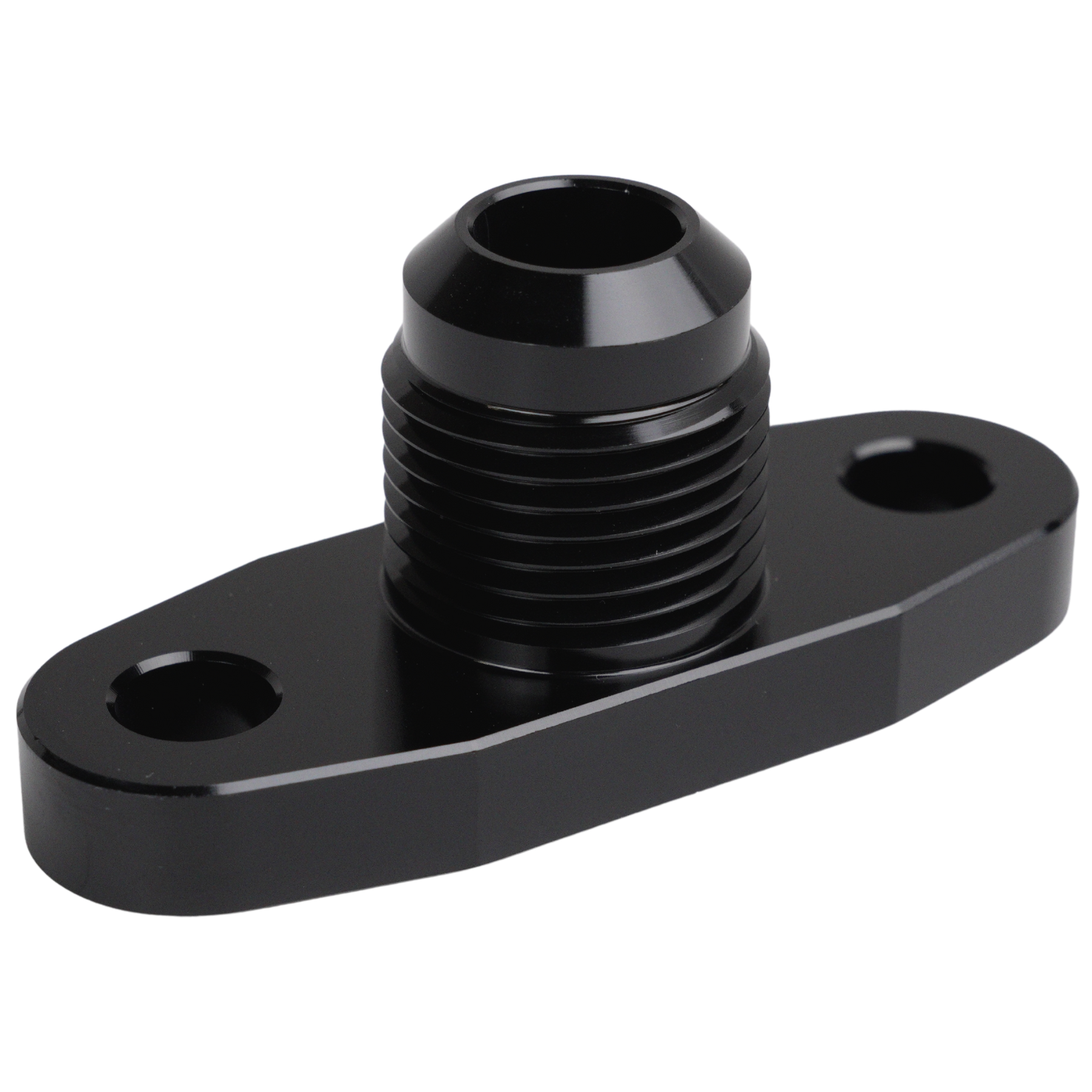 Bride de retour d'huile AN10 Aluminium CC51