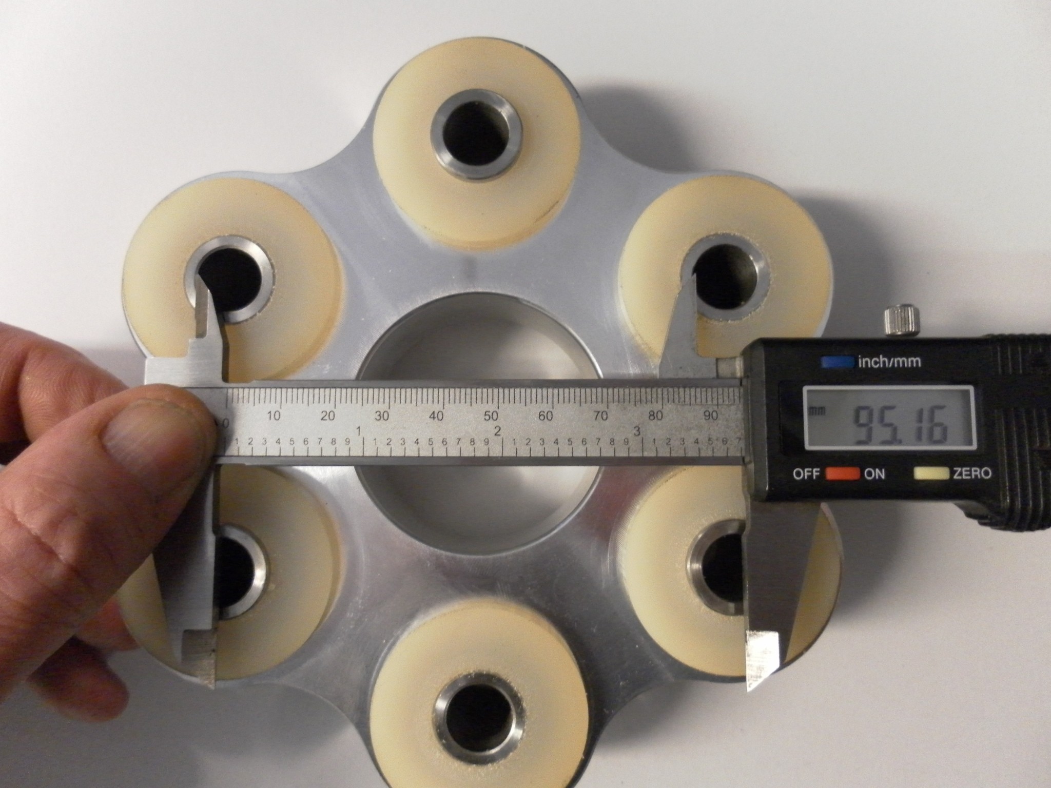 Adaptateur d'arbre de transmission grande taille