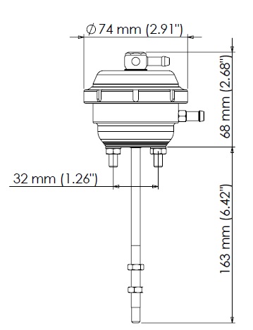 Turbosmart Borg Warner Disposition (B2)