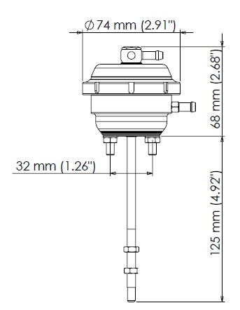 Turbosmart Borg Warner Outner Gastergate (B1)