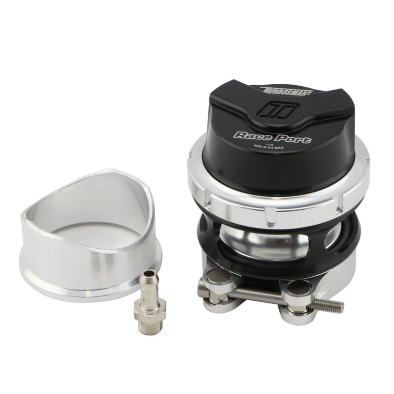 TurboSmart soufflant Port de course de la vanne Noir Gen-V