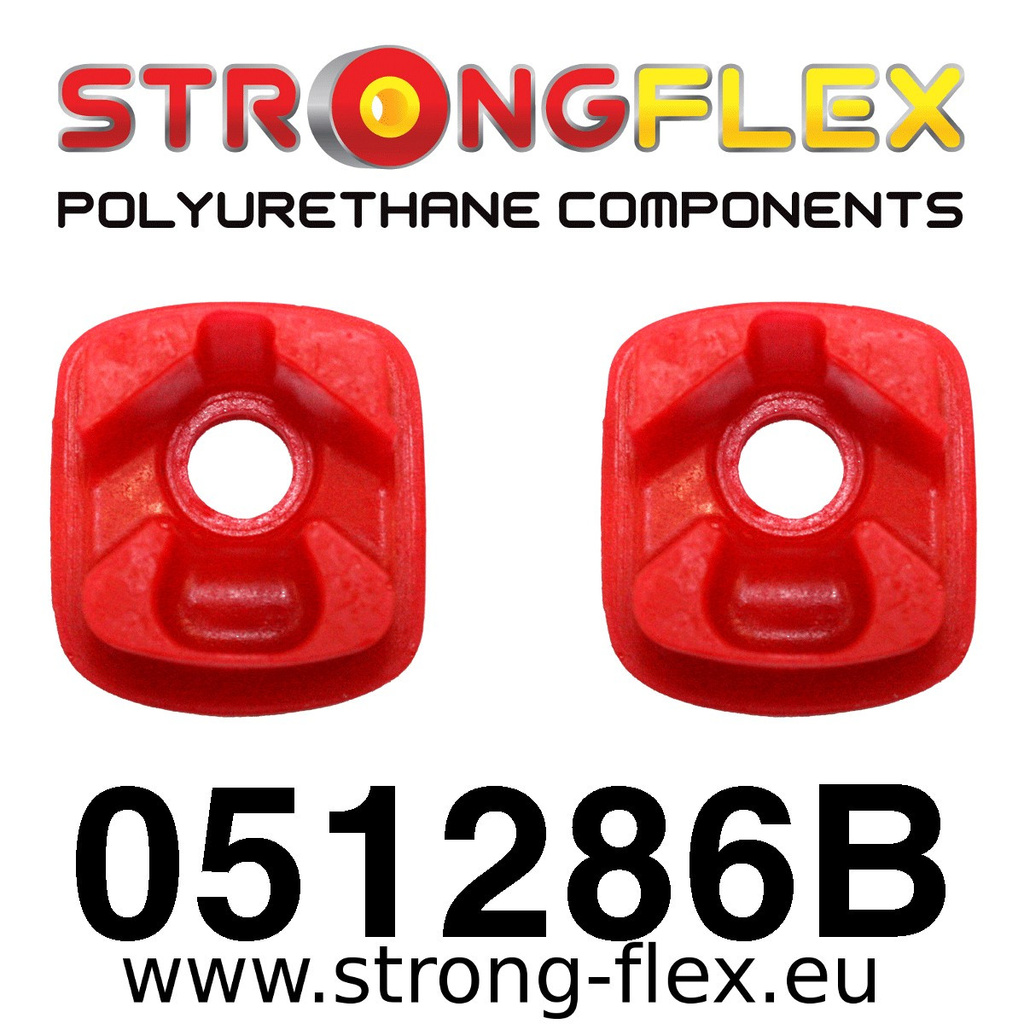 Inserts inférieurs arrière du mont moteur