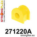 Bague anti-rouleau arrière Sport 17mm Sport