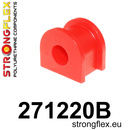 Barrette anti-rouleau arrière 17mm