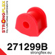 Barrette anti-rouleau arrière 15mm