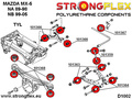 Suspension intérieure inférieure arrière