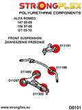Kit de bush Suspension complet