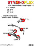 Kit de bush Suspension complet