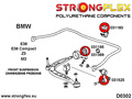 Kit de brousse de suspension avant et arrière Sport
