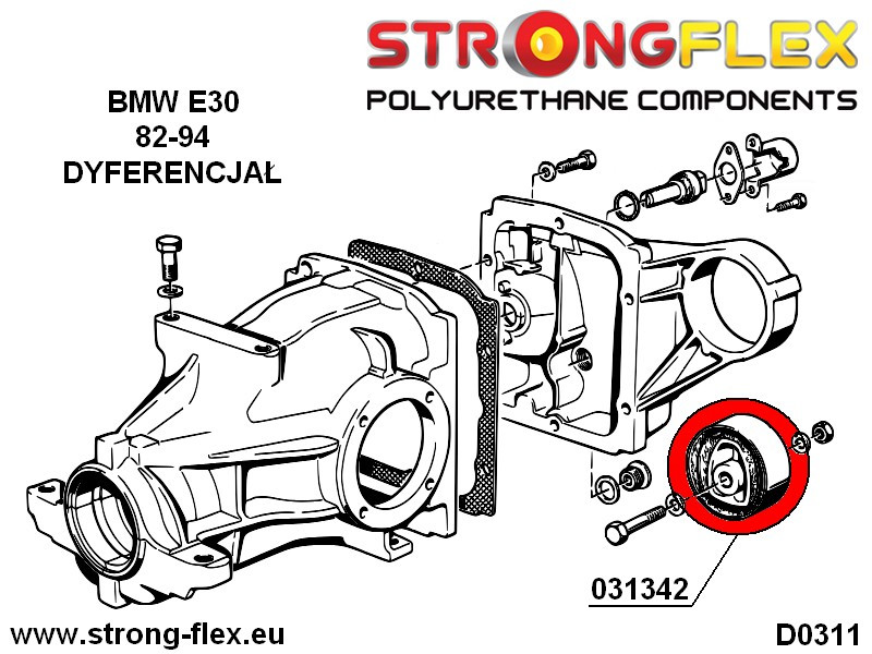 Kit de bush Suspension complet