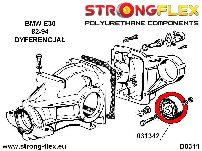 Kit de bush Suspension complet