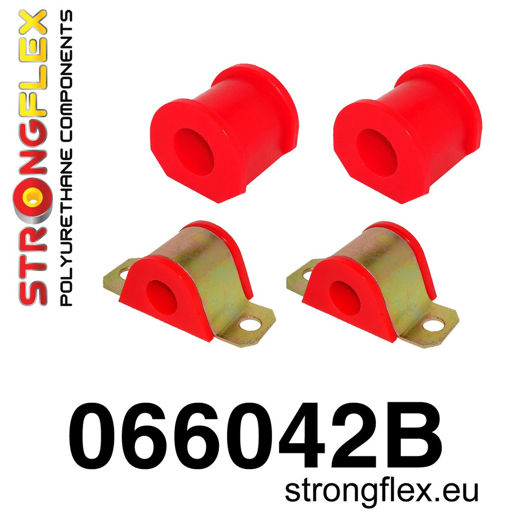 Kit de brousse de barre anti-rouleau avant Polyuréthane