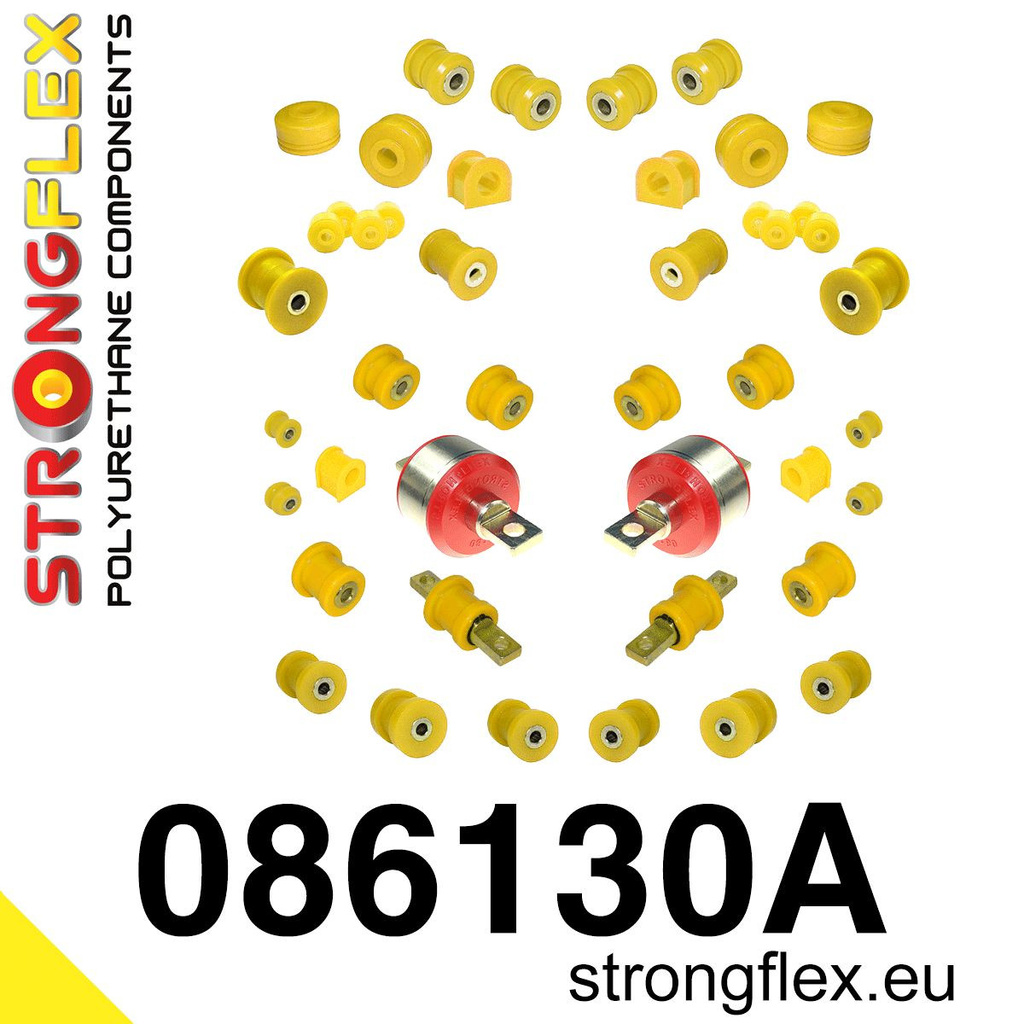Kit de buisson de suspension complet Sport de polyuréthane