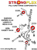 Kit de buisson de suspension avant Sport