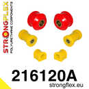 Kit de brousse de polyuréthane à suspension avant Sport
