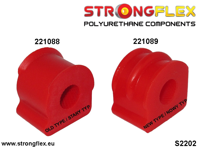Kit de buisson de suspension avant Sport